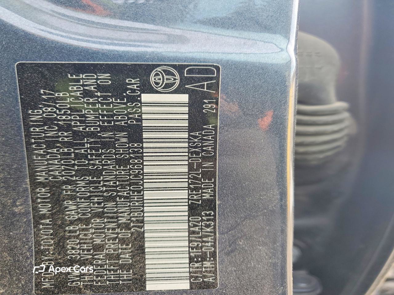Toyota Corolla 2018
