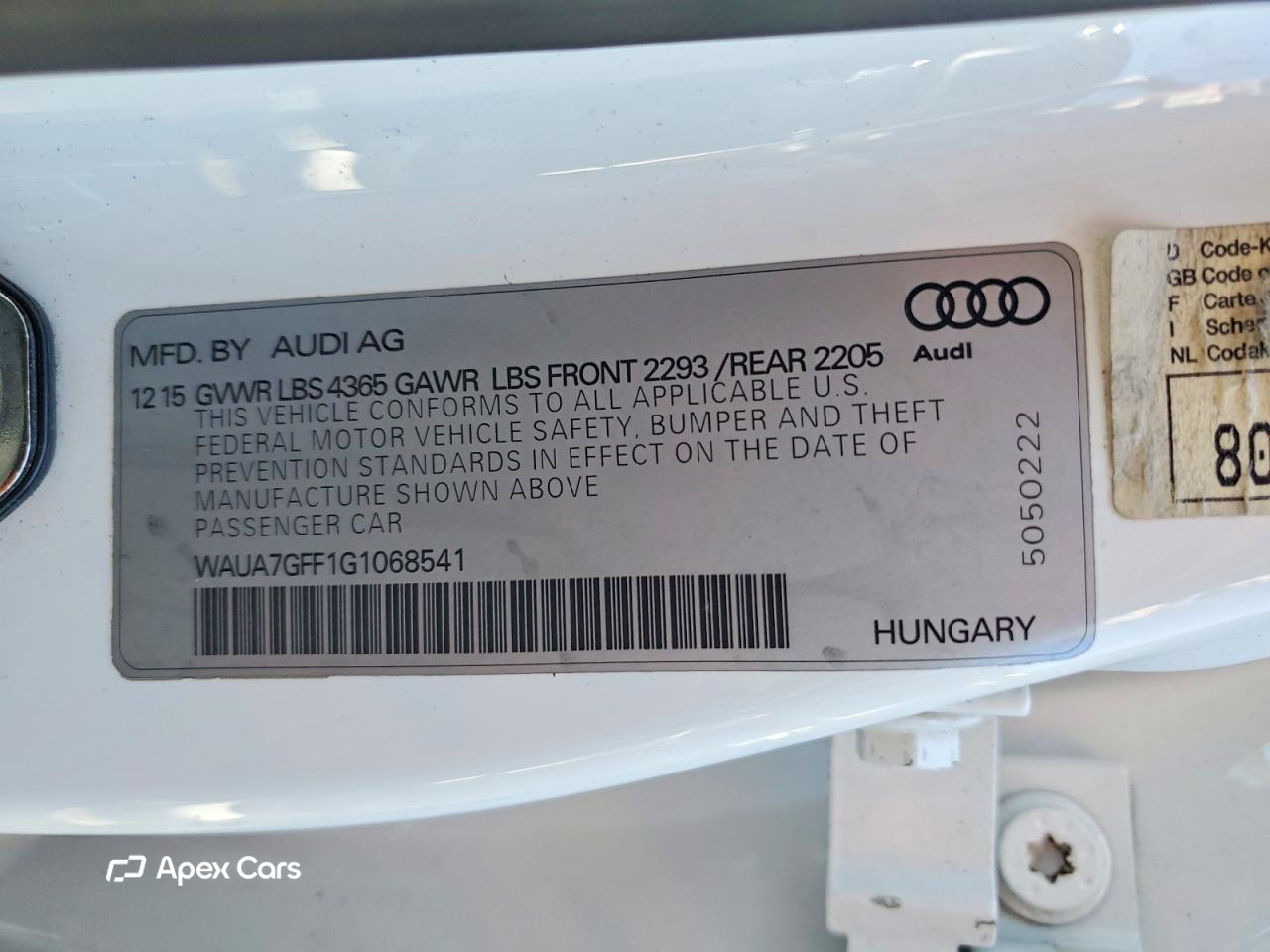 Audi A3 2016