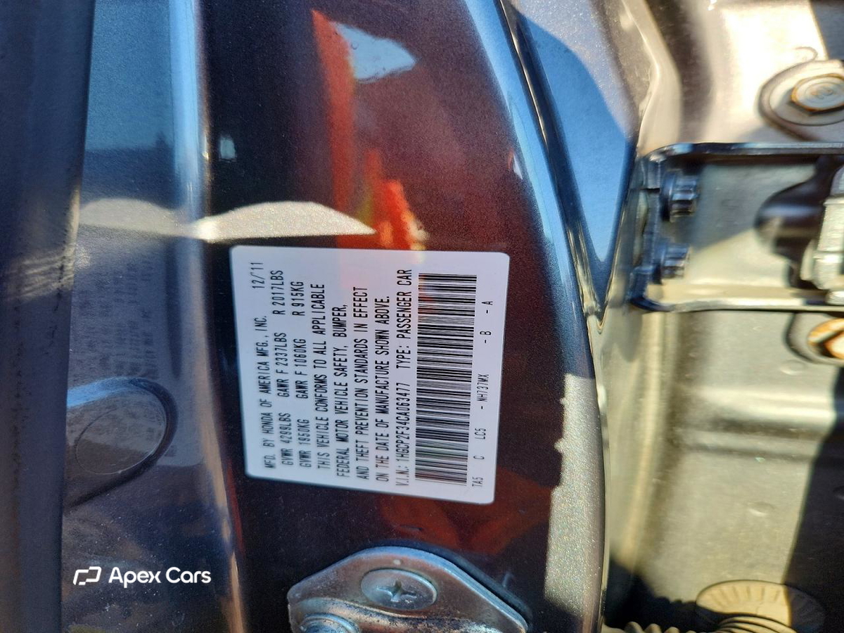Honda Accord 2012