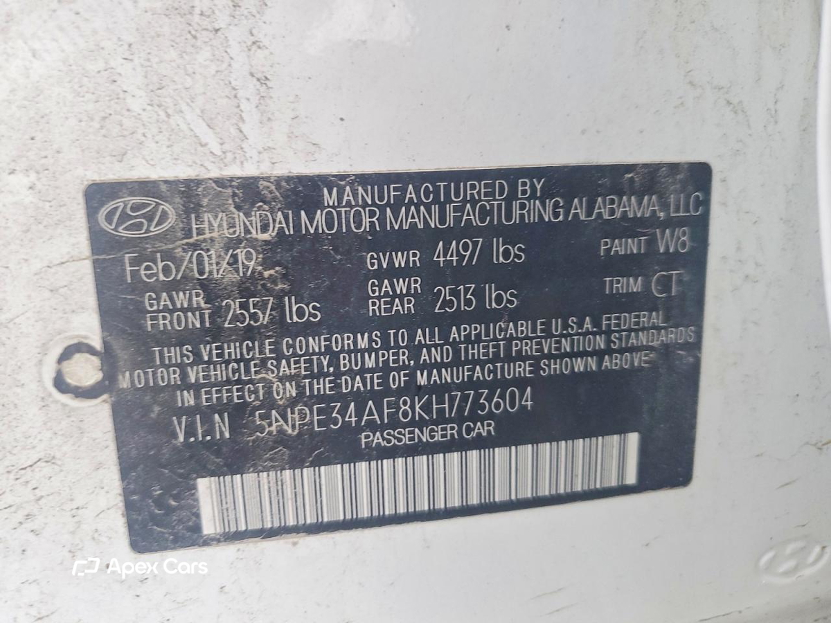 Hyundai Sonata 2019