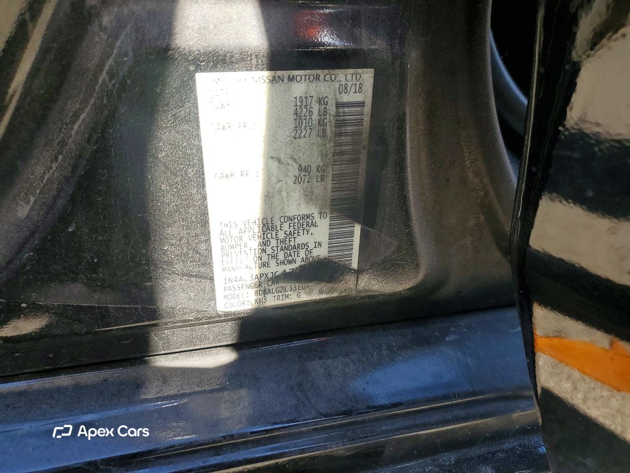 Nissan Altima 2018