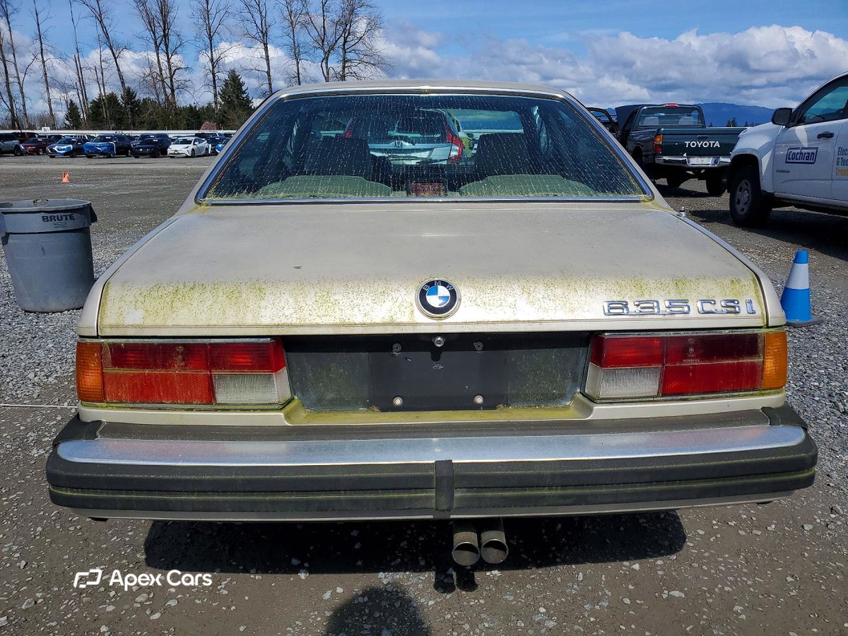 BMW Series 6 1985