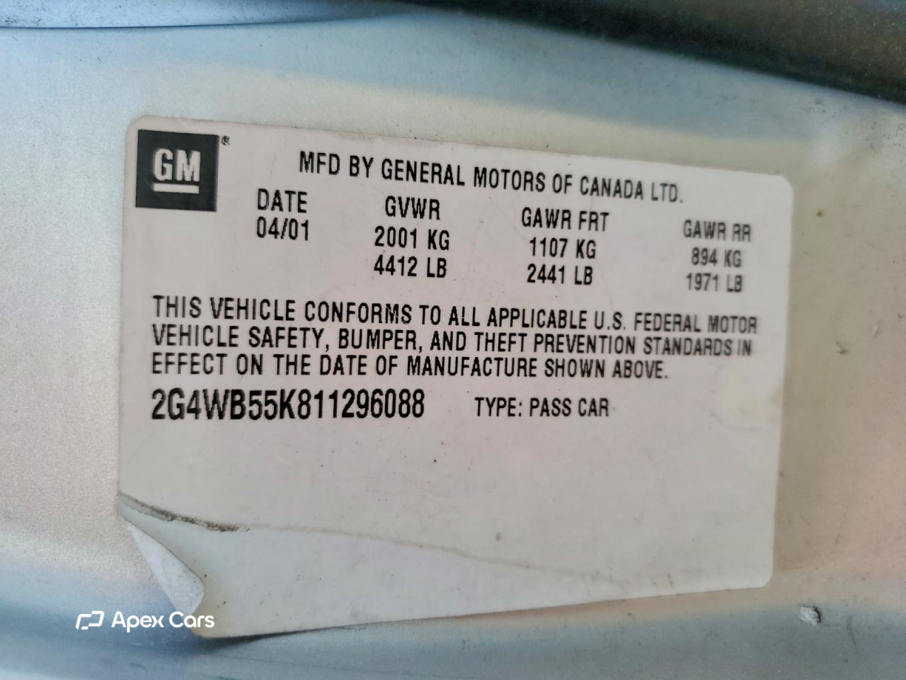 Buick Regal 2001