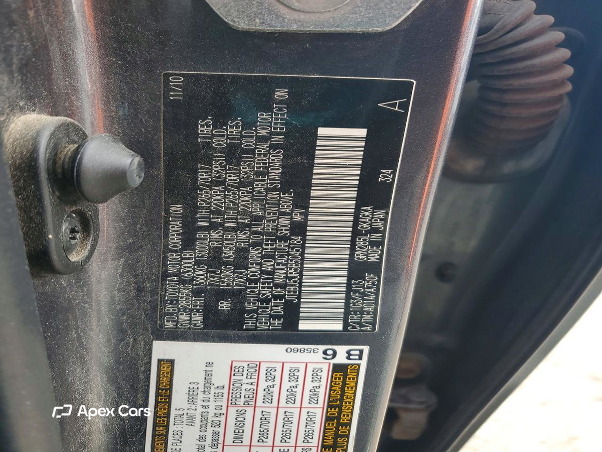 Toyota 4Runner 2011