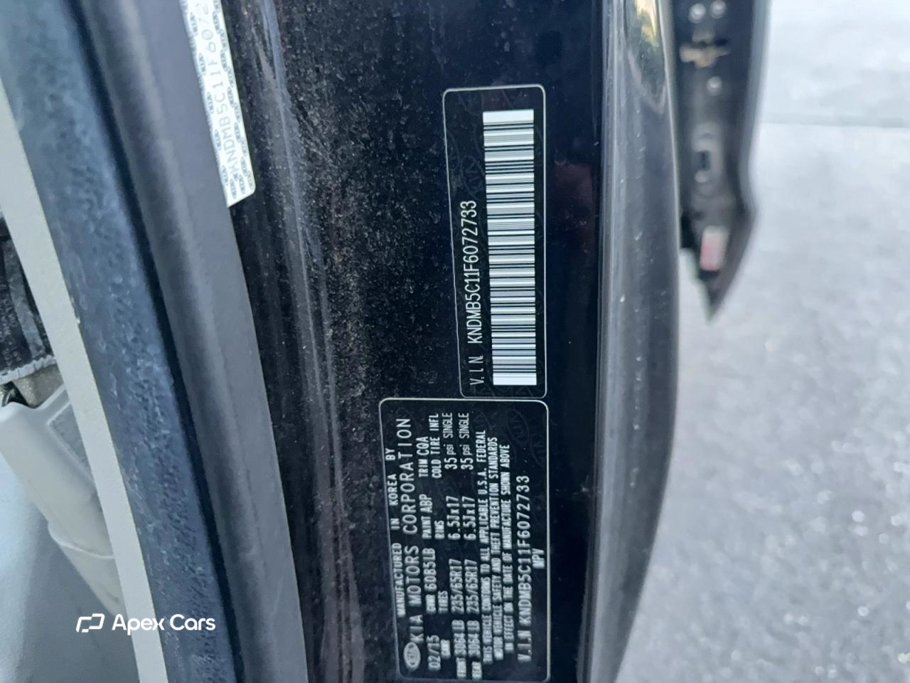 Kia Sedona 2015