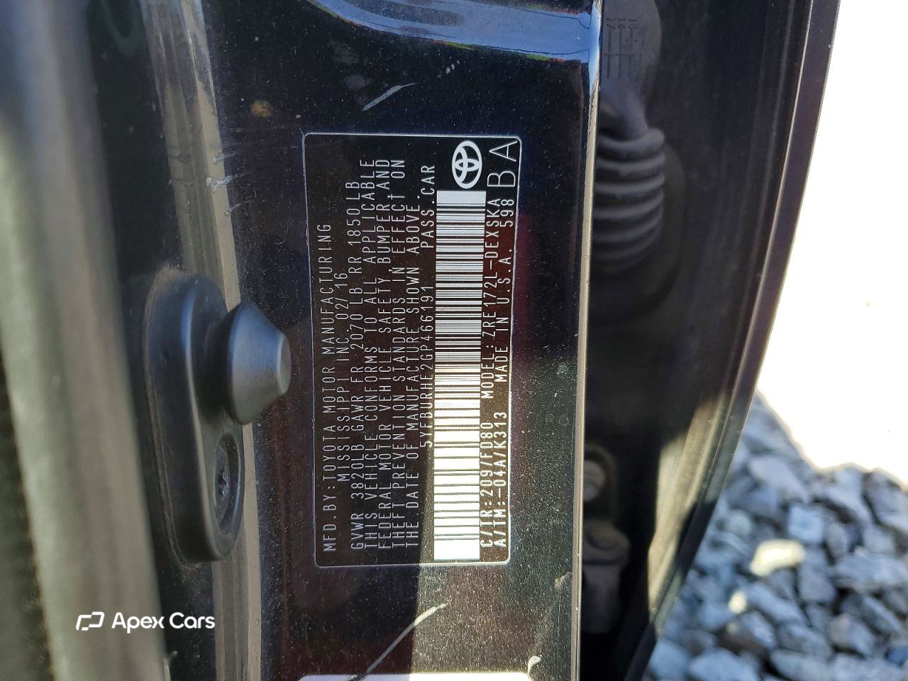 Toyota Corolla 2016