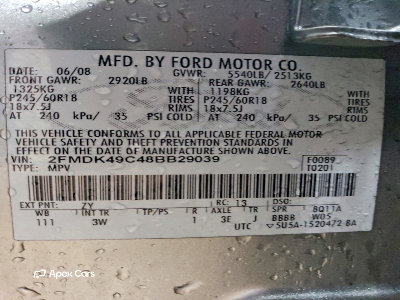 Ford Edge 2008