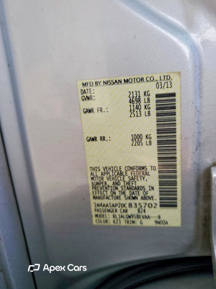 Nissan Maxima 2013