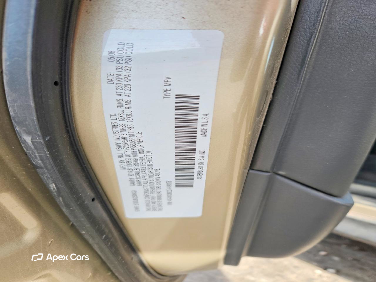 Subaru Tribeca 2007