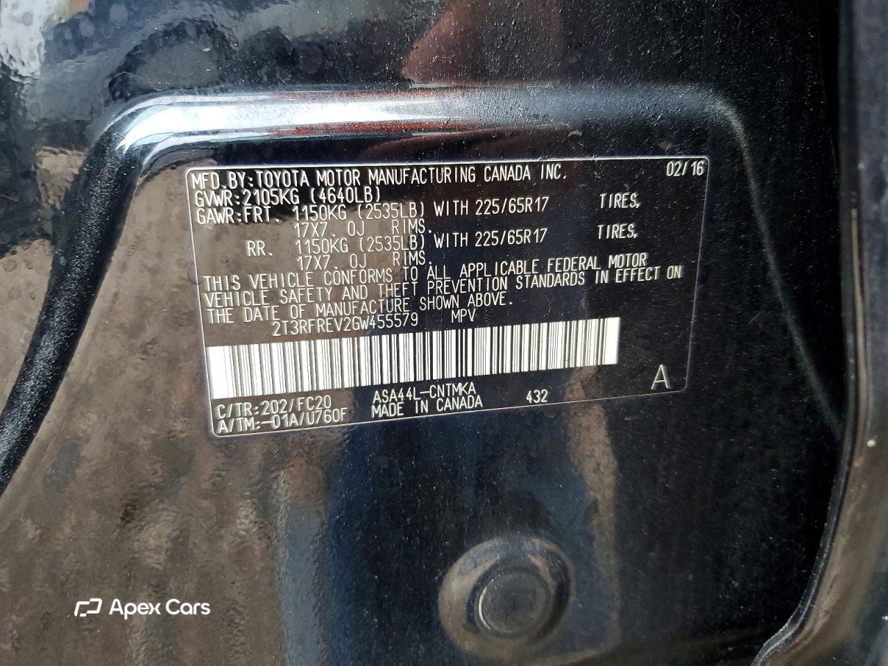 Toyota RAV 4 2016