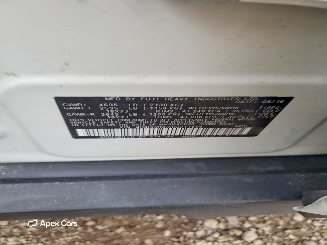 Subaru Outback 2017
