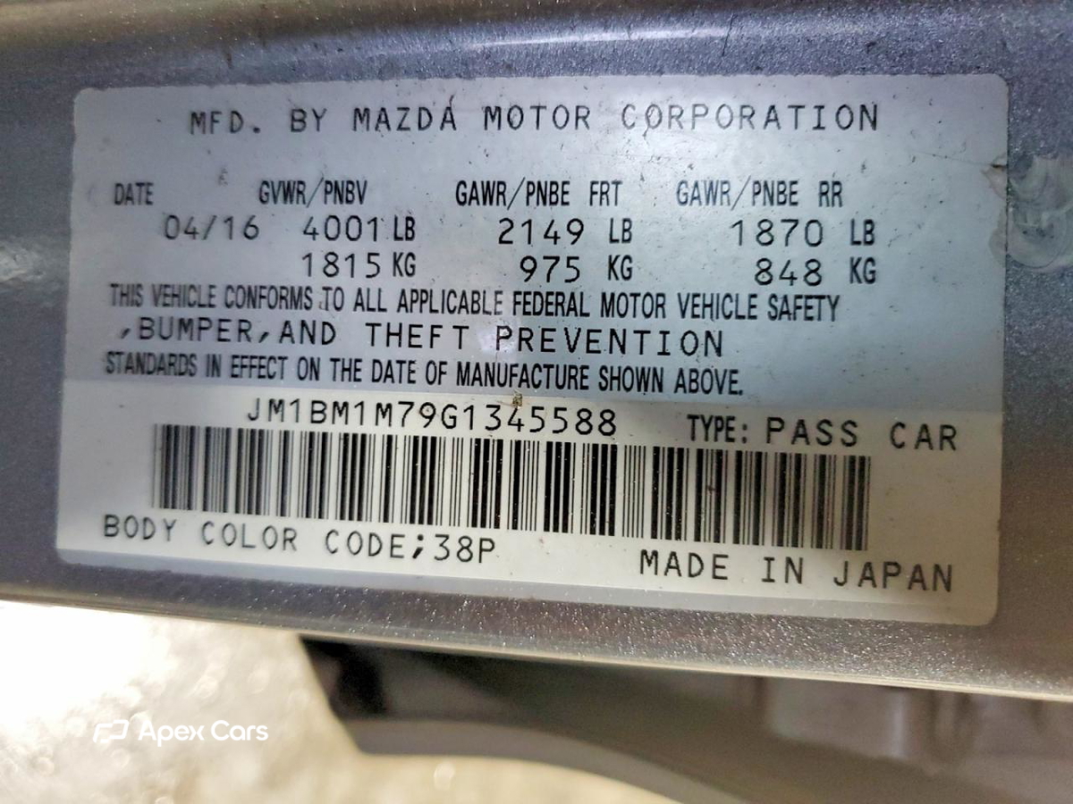 Mazda 3 2016