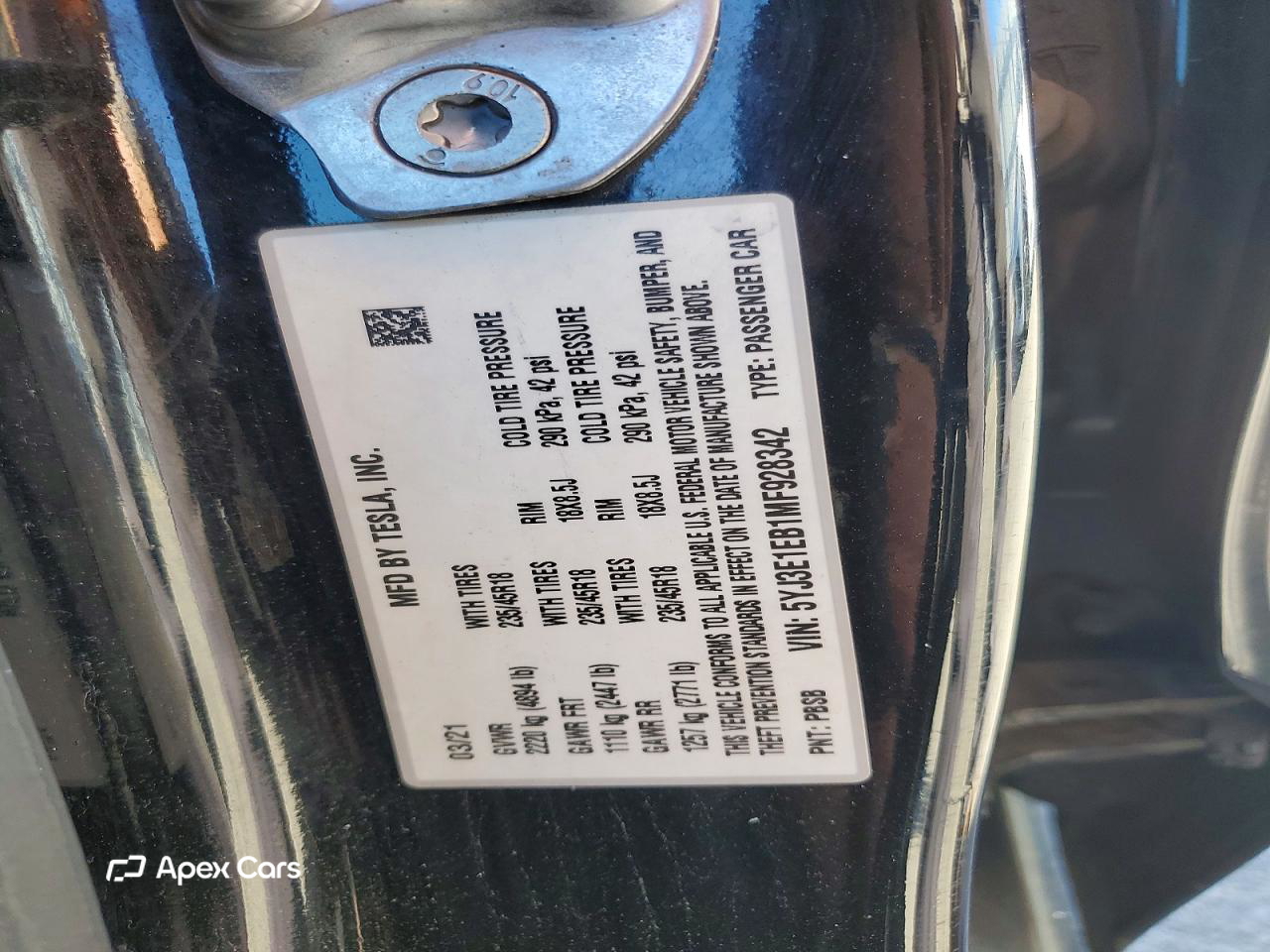 Tesla Model 3 2021