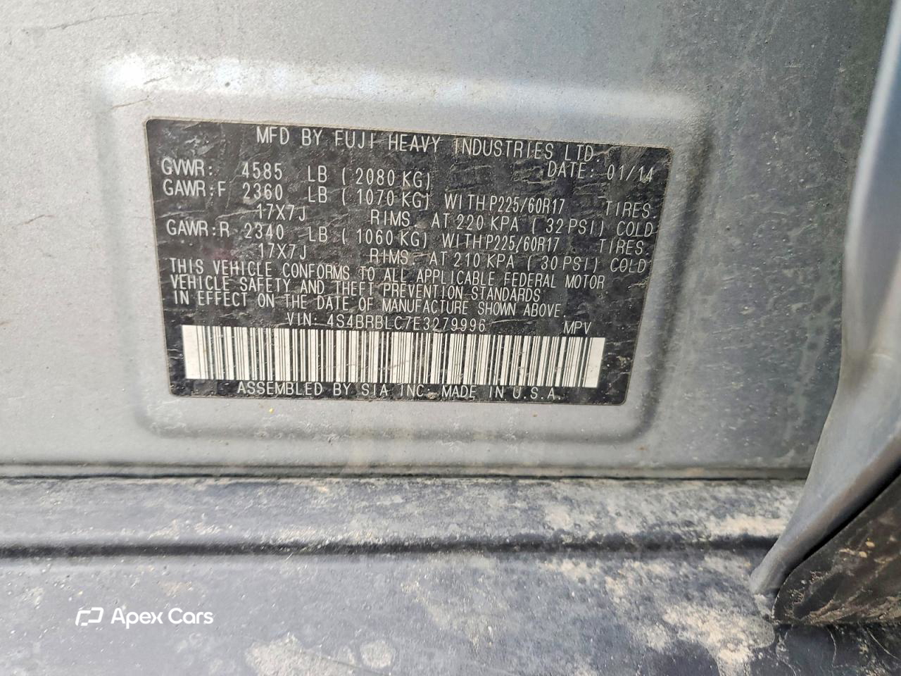 Subaru Outback 2014