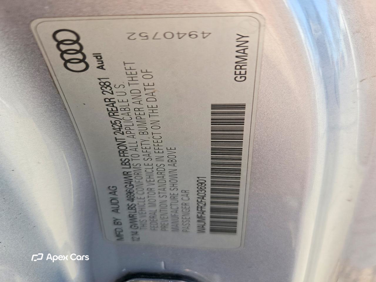 Audi A5 2015