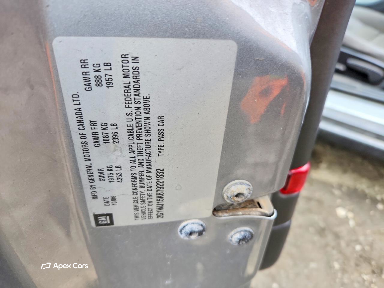 Chevrolet Monte Carlo 2007