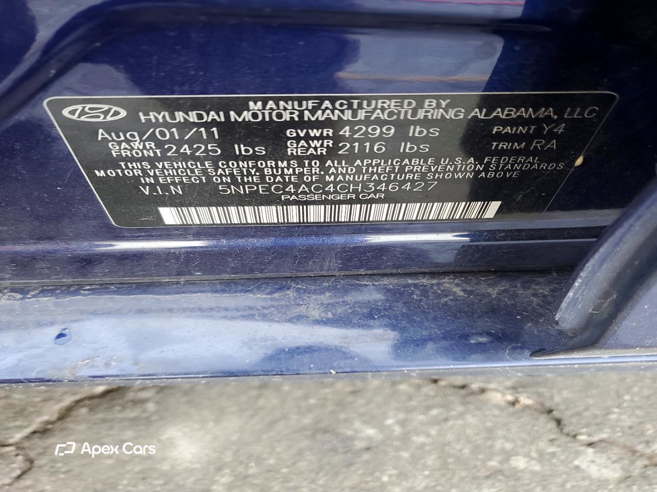 Hyundai Sonata 2012
