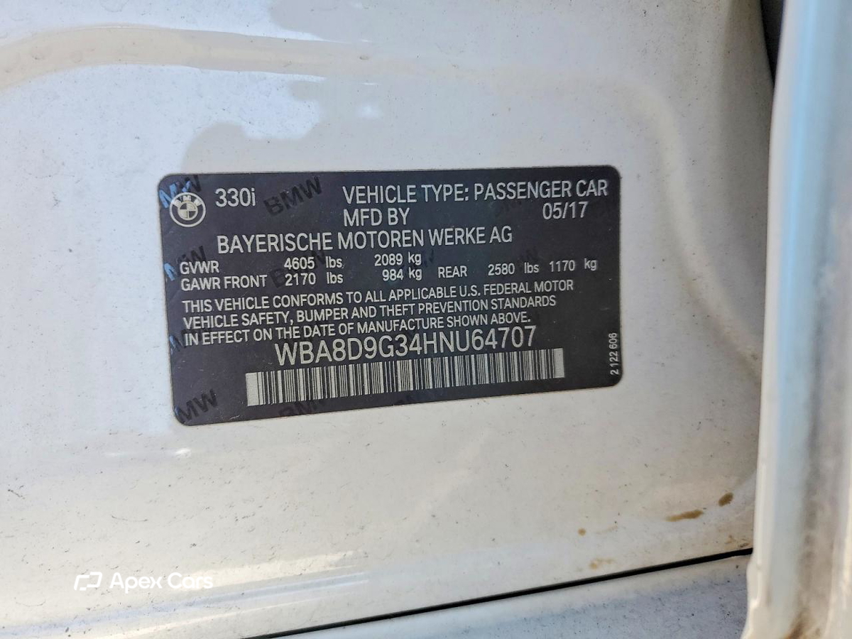 BMW Series 3 2017