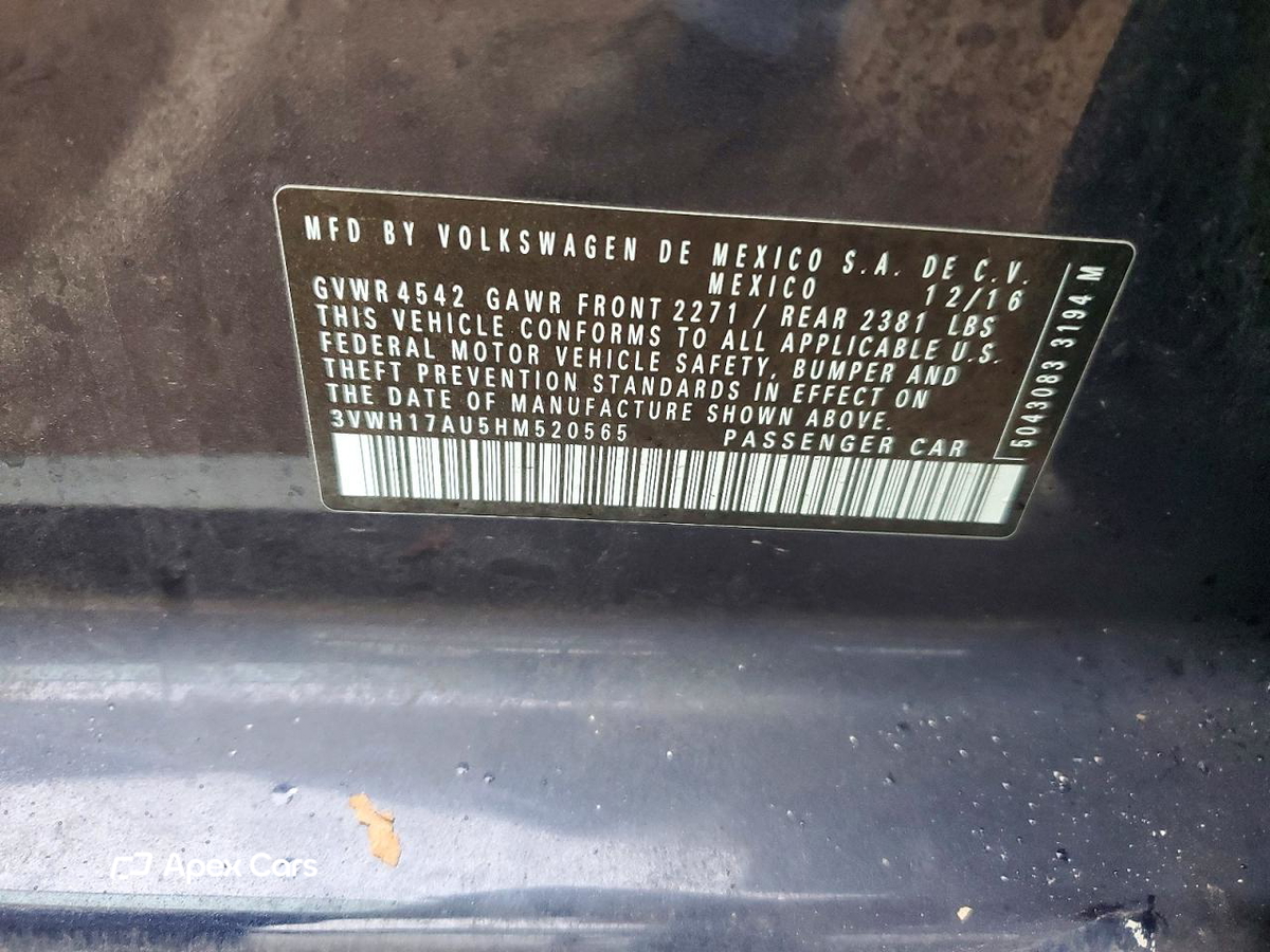 Volkswagen Golf 2017