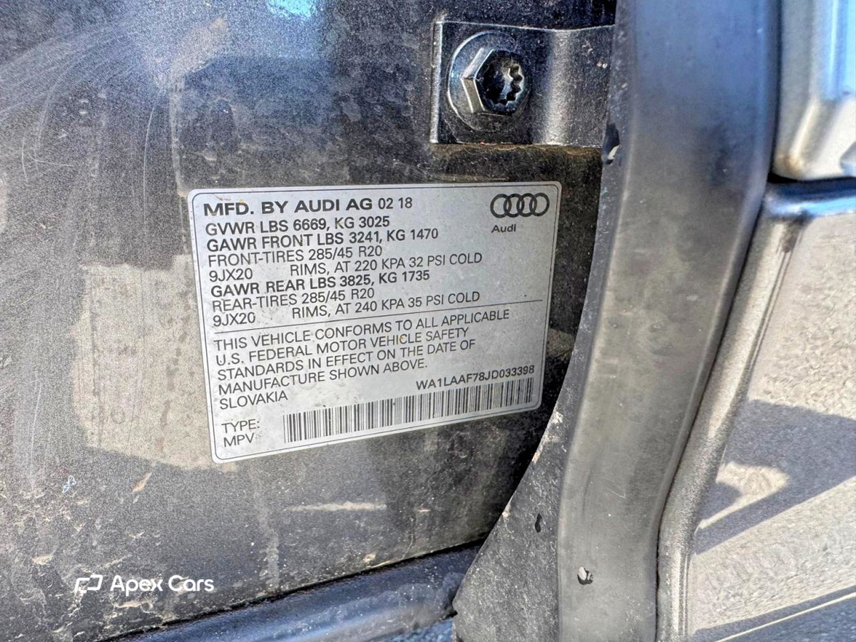 Audi Q7 2018