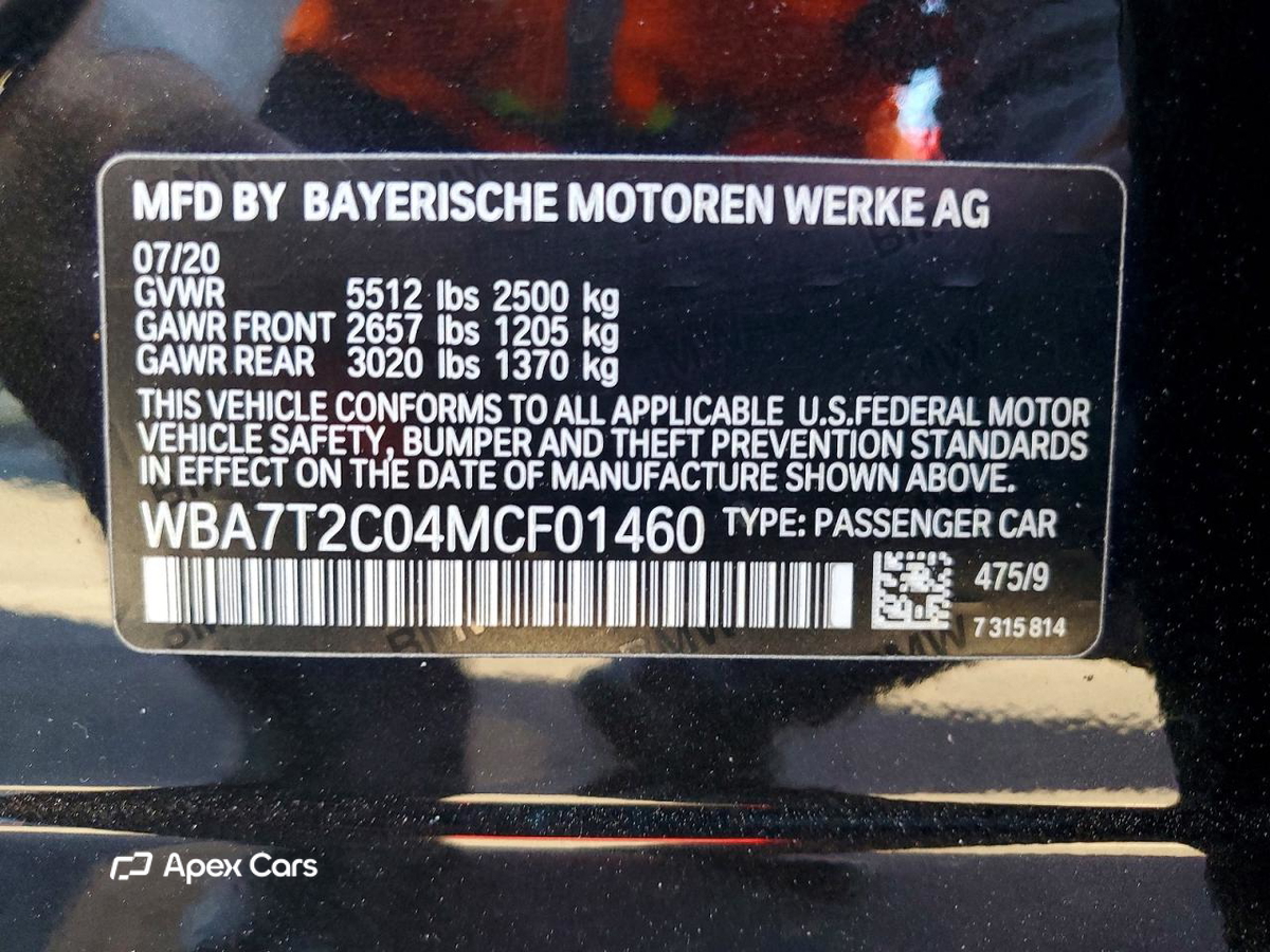 BMW Series 7 2021