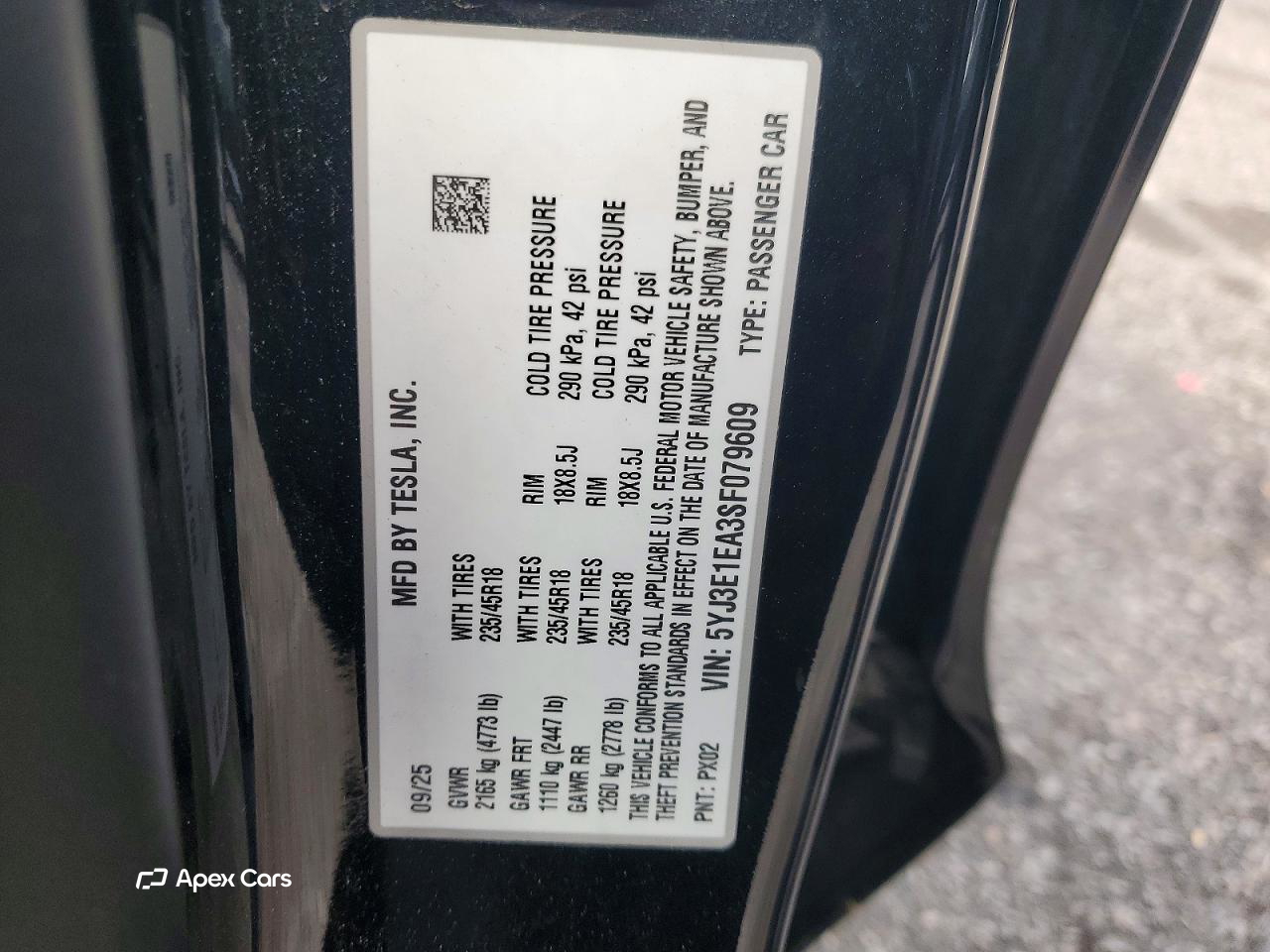 Tesla Model 3 2025