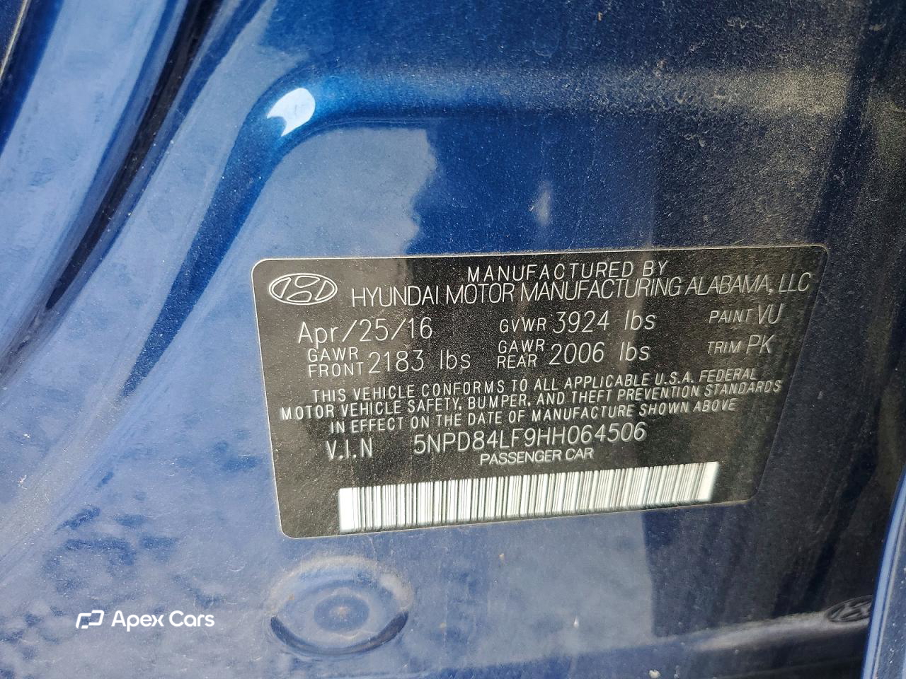 Hyundai Elantra 2017