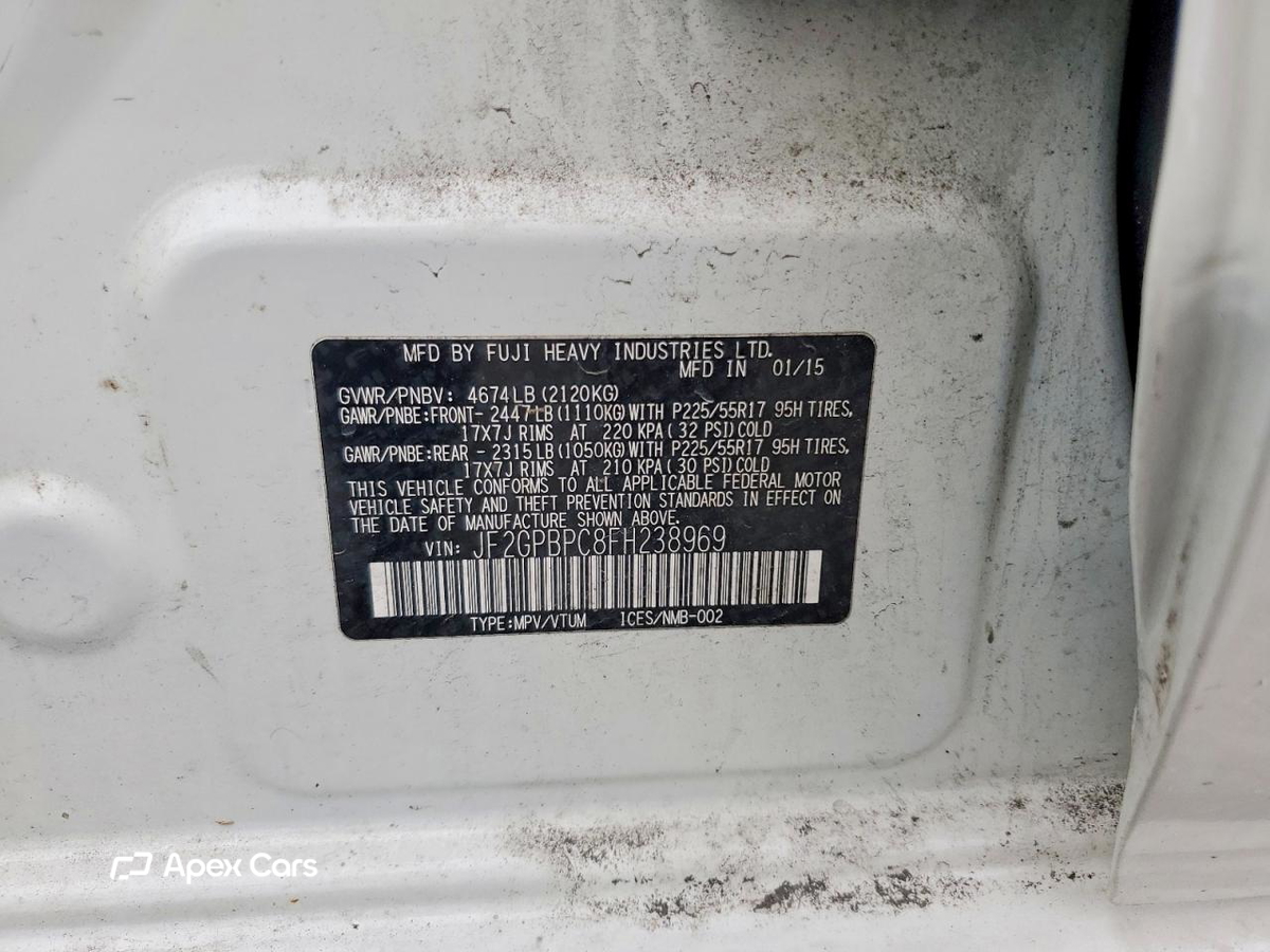 Subaru XV 2015