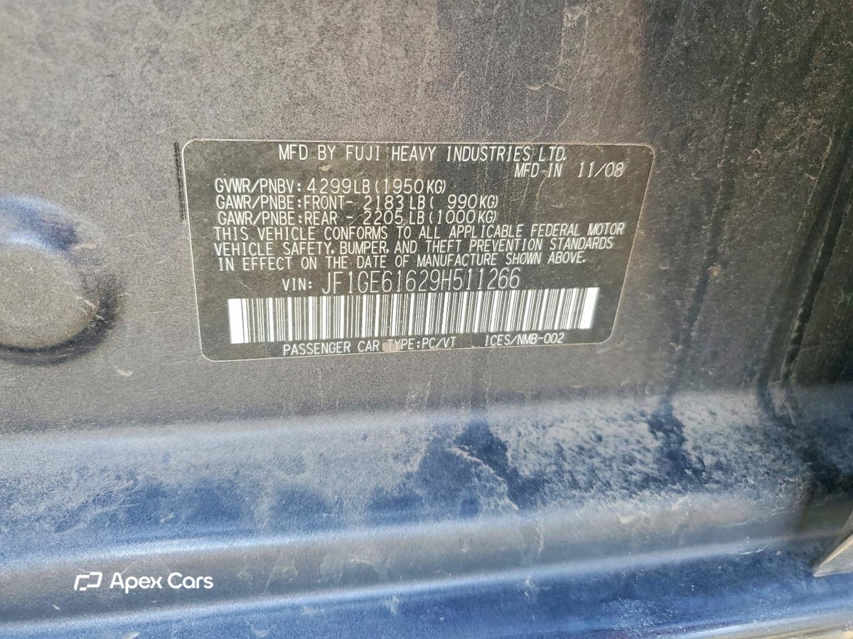 Subaru Impreza 2009