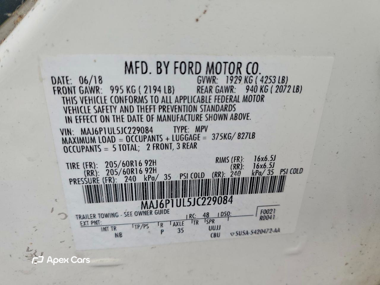 Ford EcoSport 2018