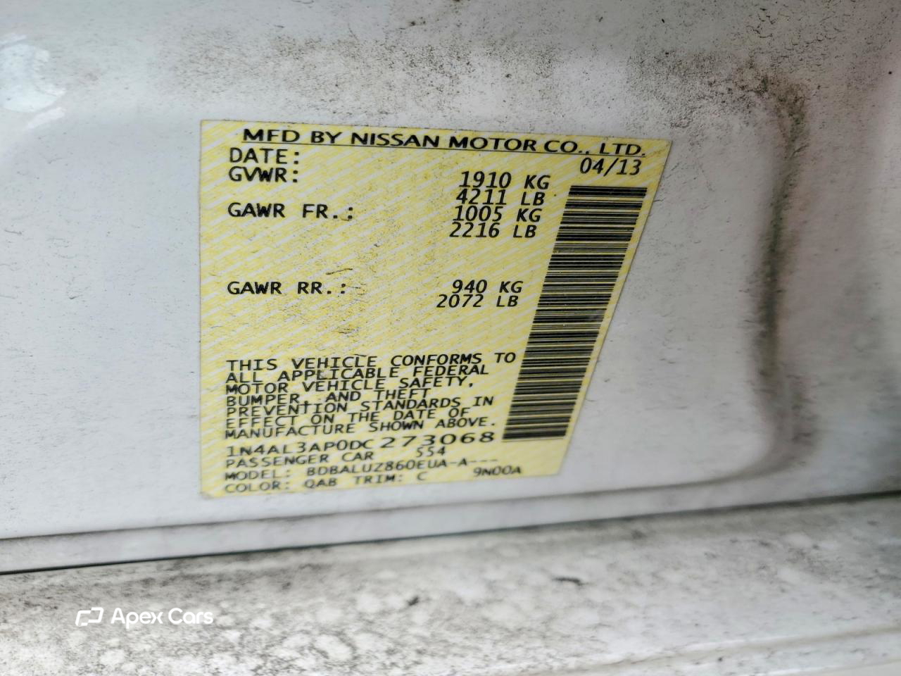 Nissan Altima 2013