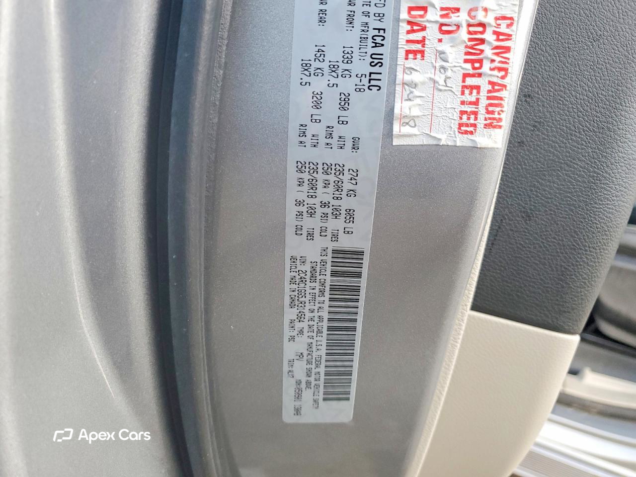 Chrysler Pacifica 2018
