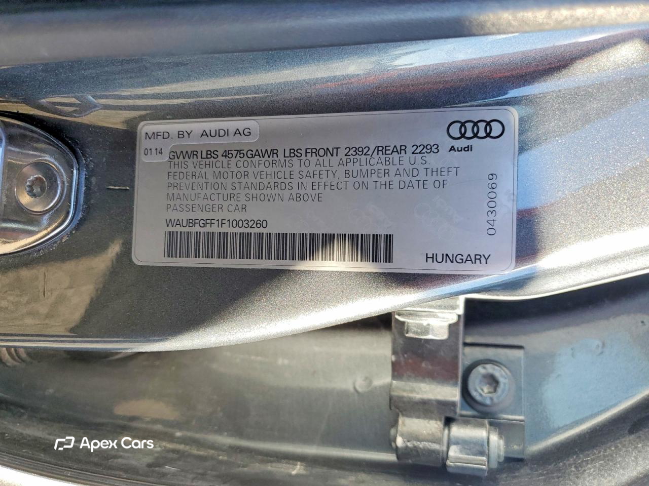 Audi A3 2015