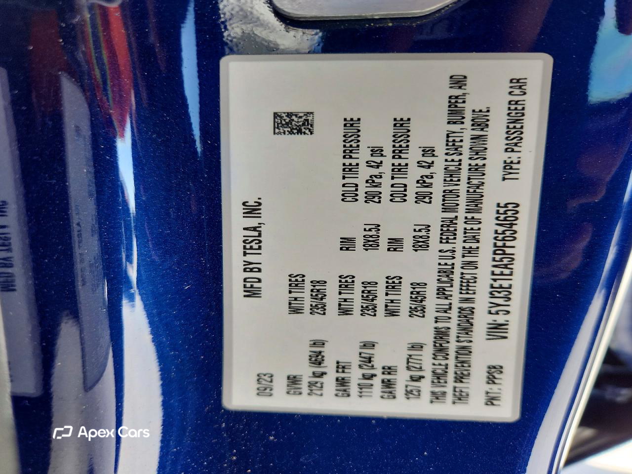 Tesla Model 3 2023