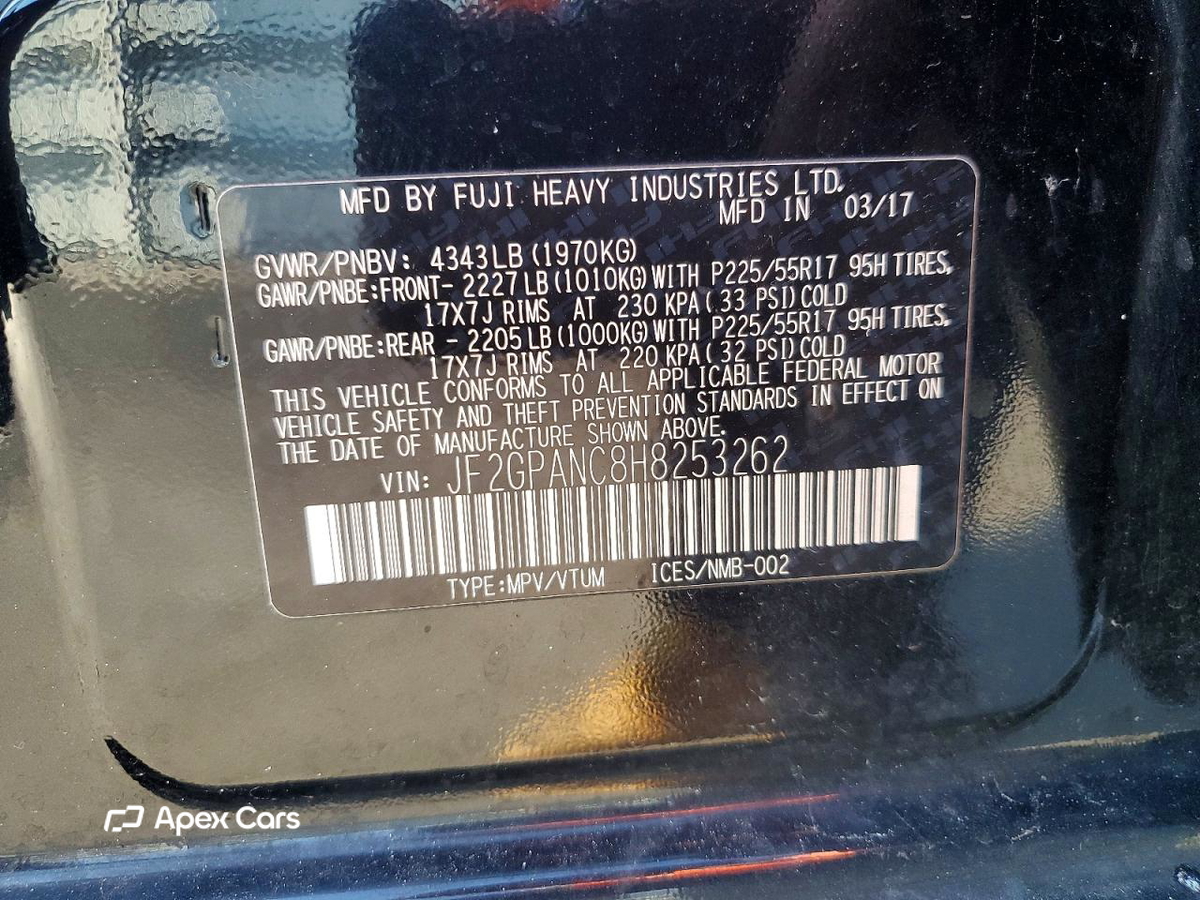 Subaru XV 2017