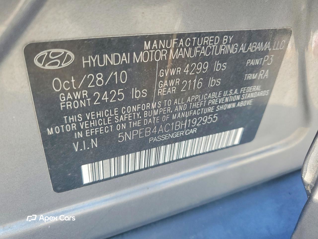 Hyundai Sonata 2011