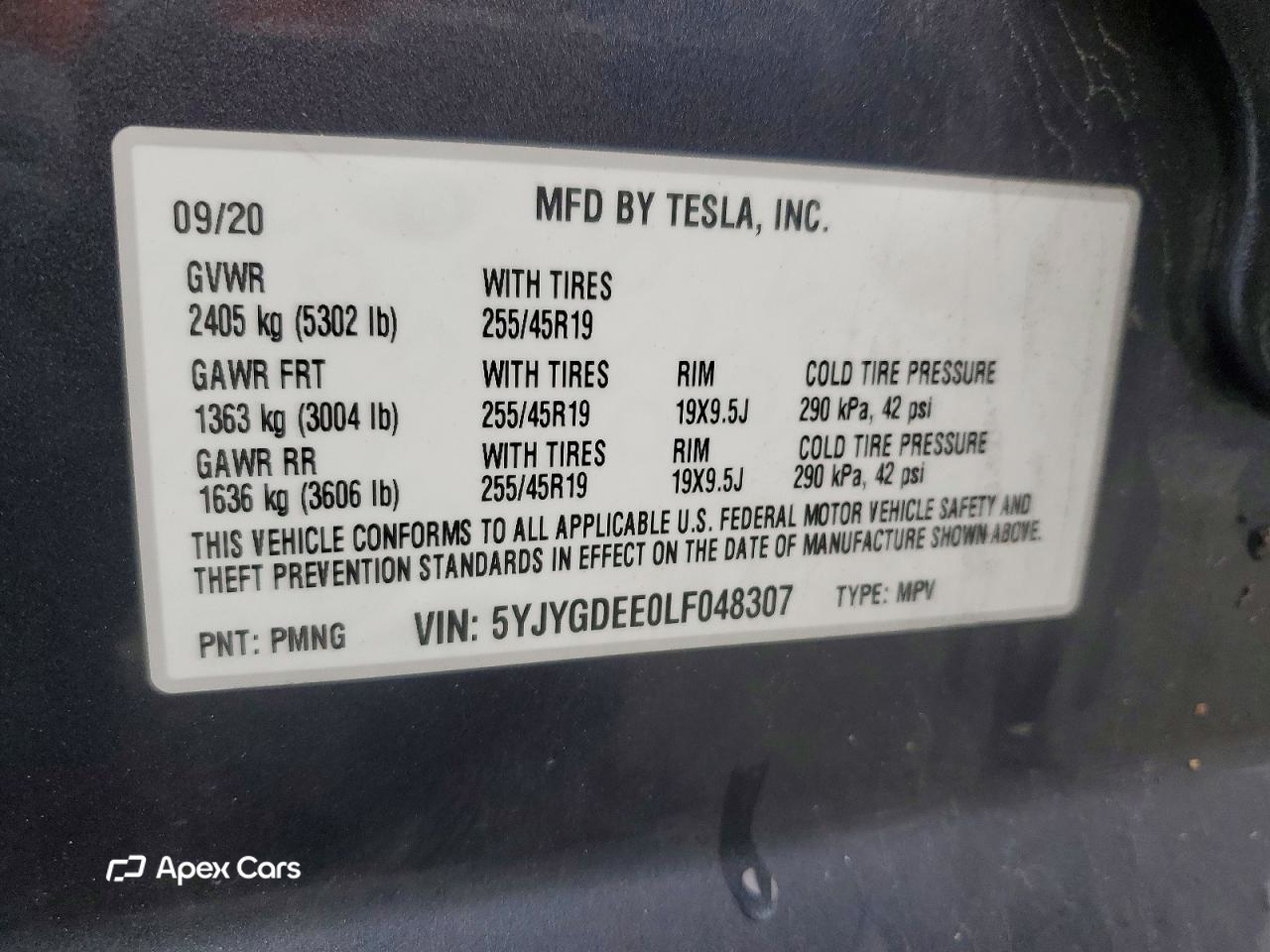 Tesla Model Y 2020