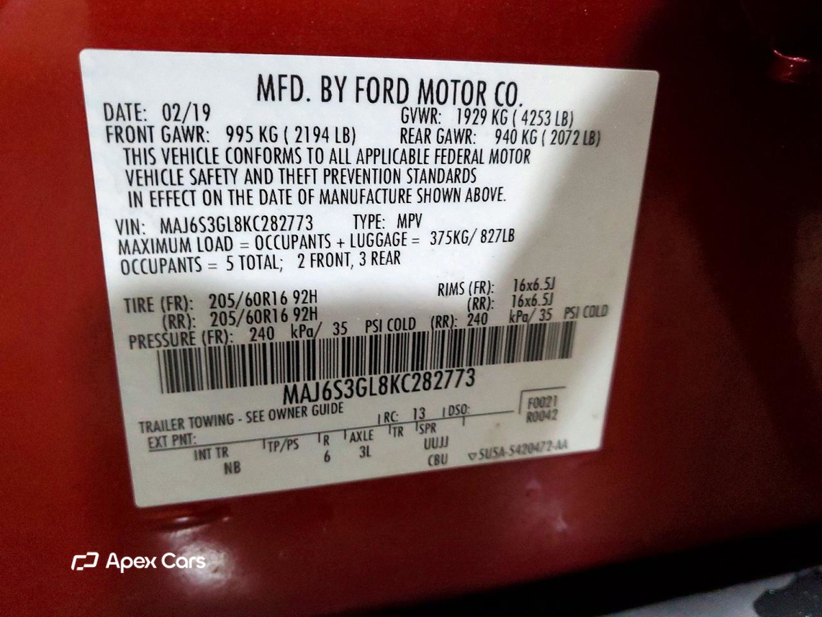 Ford EcoSport 2019