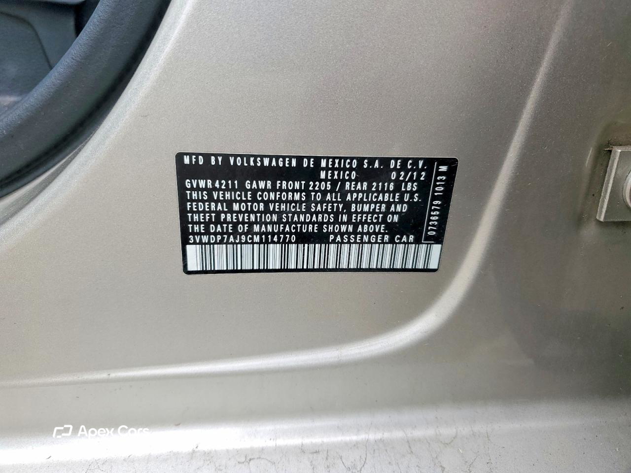 Volkswagen Jetta 2012