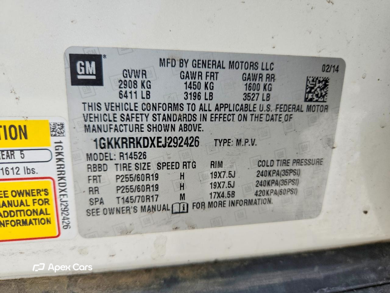 GMC Acadia 2014