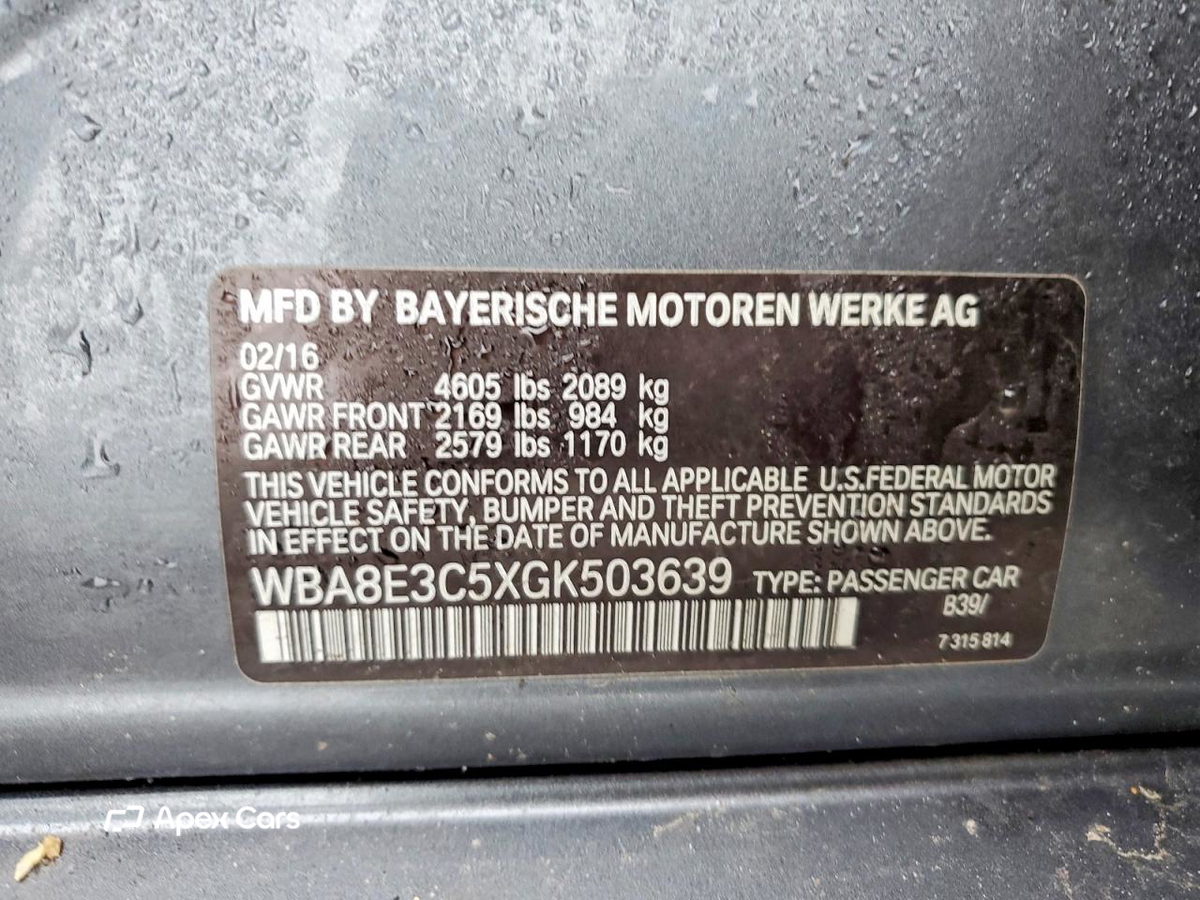 BMW Series 3 2016