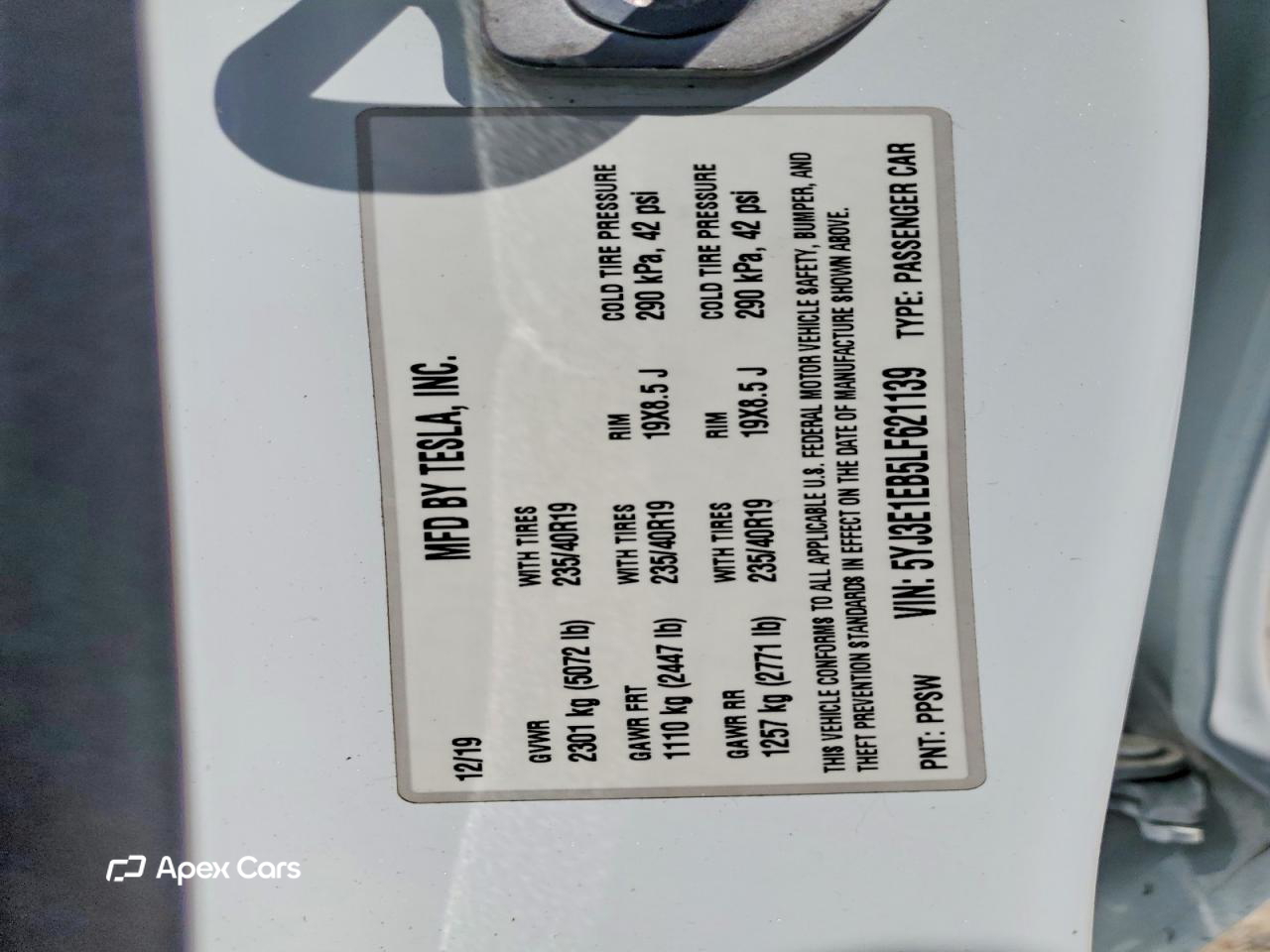 Tesla Model 3 2020