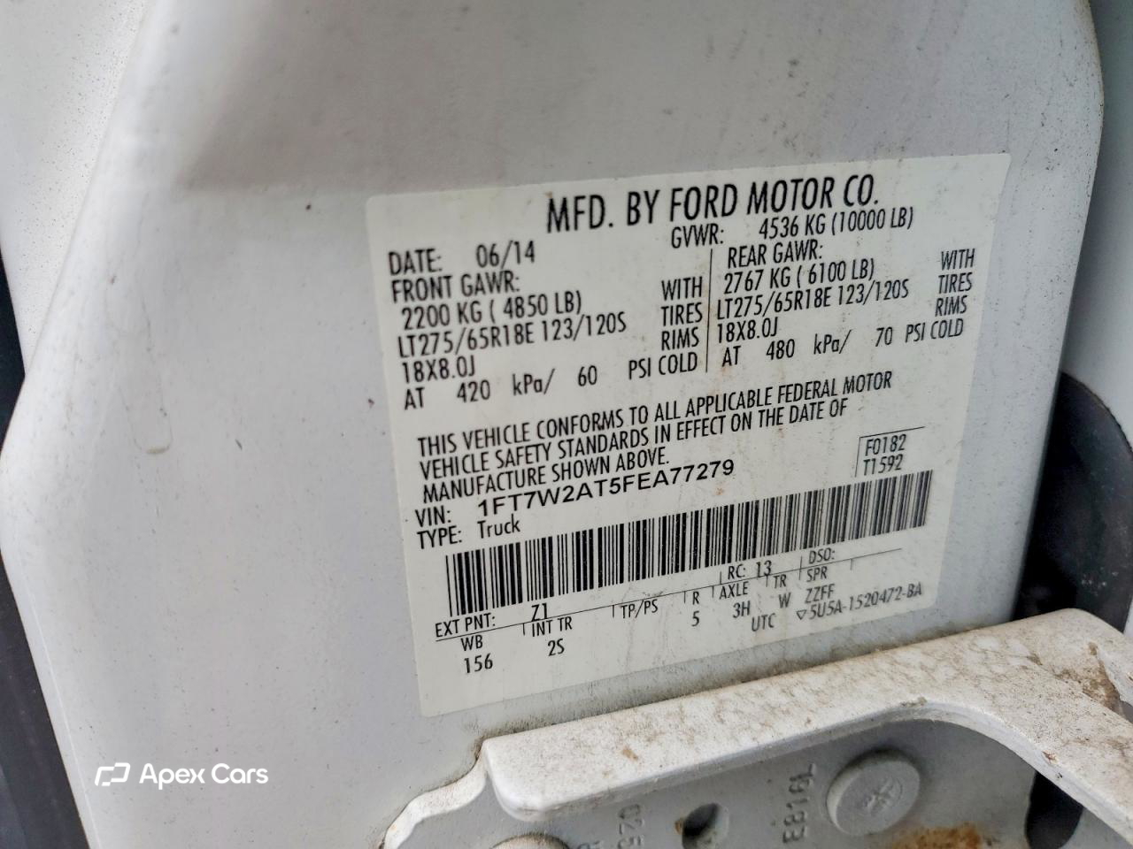 Ford F250 2015