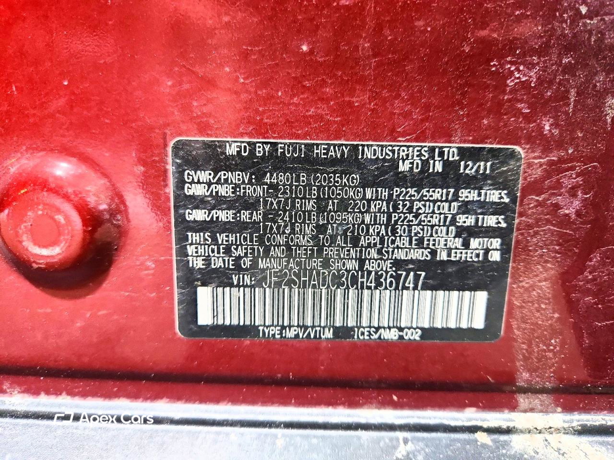 Subaru Forester 2012