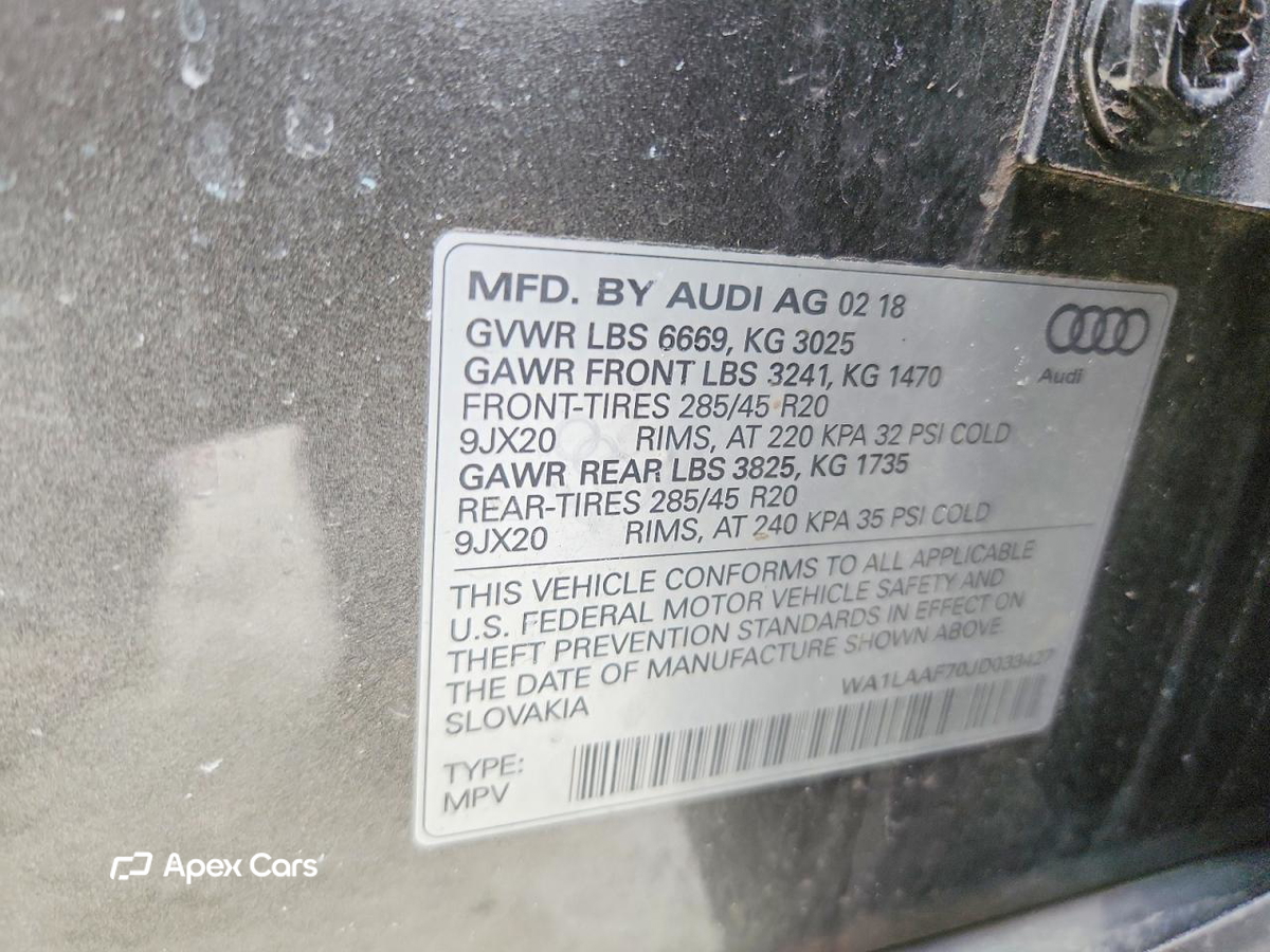 Audi Q7 2018