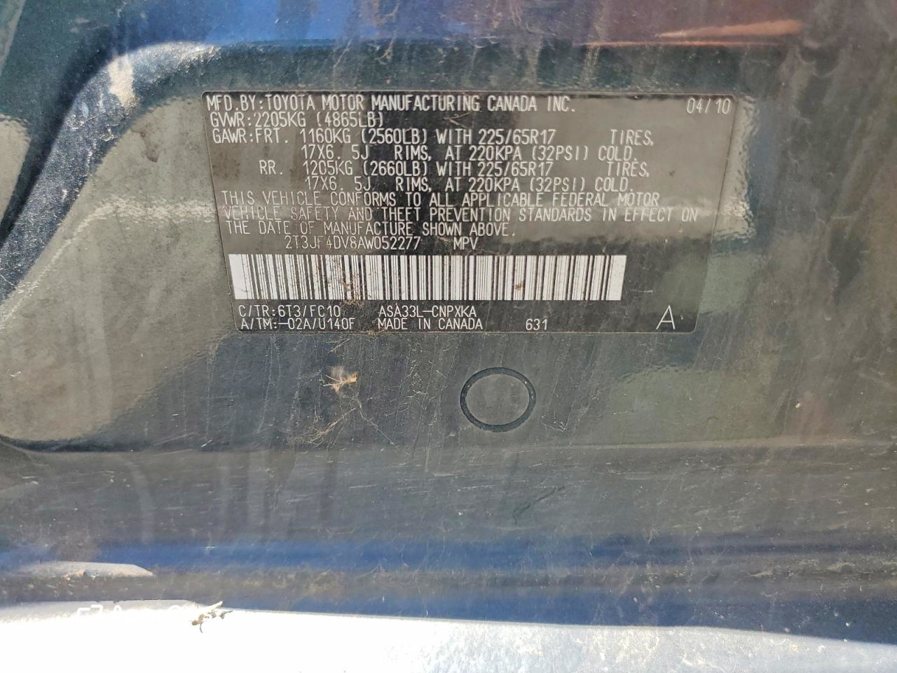Toyota RAV 4 2010