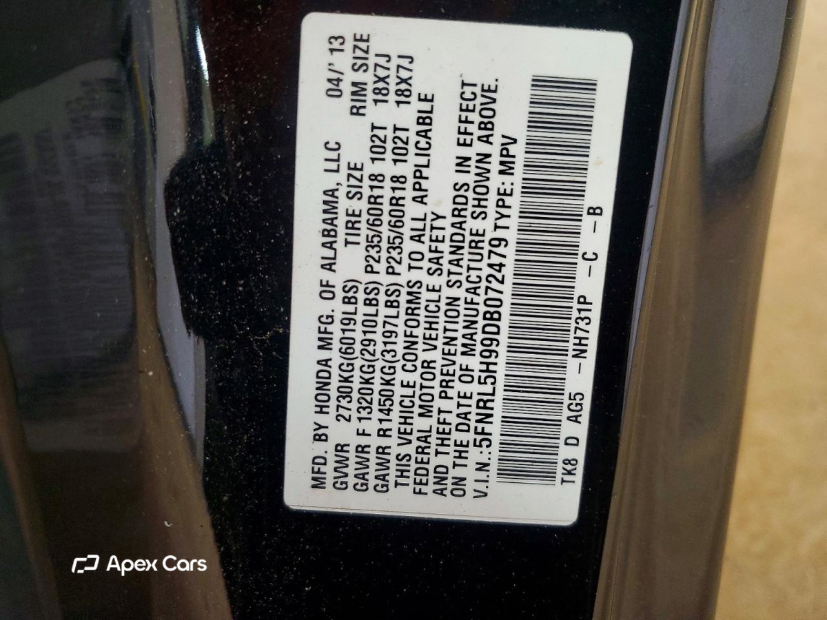 Honda Odyssey 2013