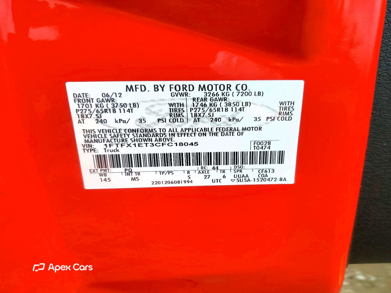 Ford F-150 2012