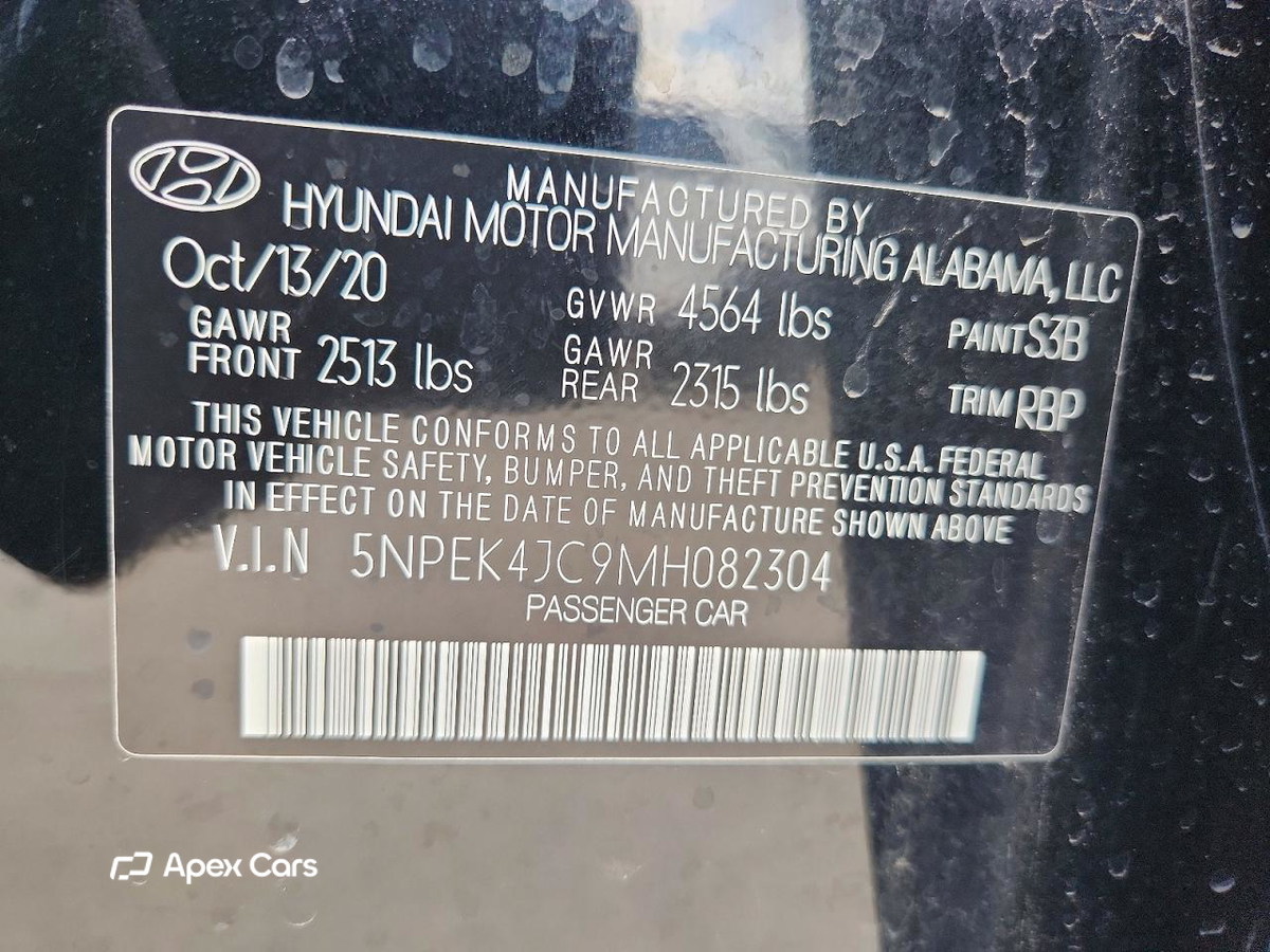 Hyundai Sonata 2021