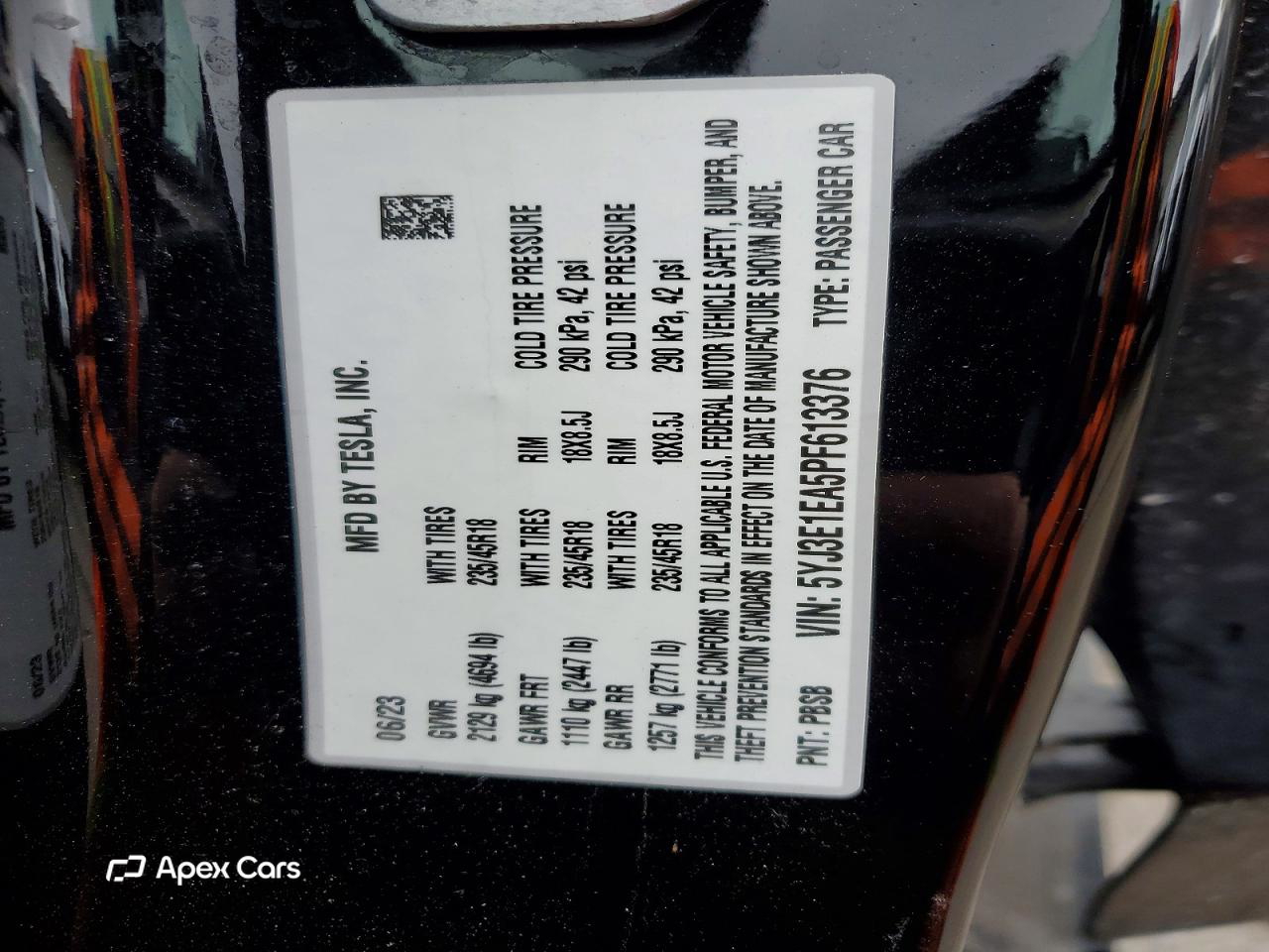Tesla Model 3 2023